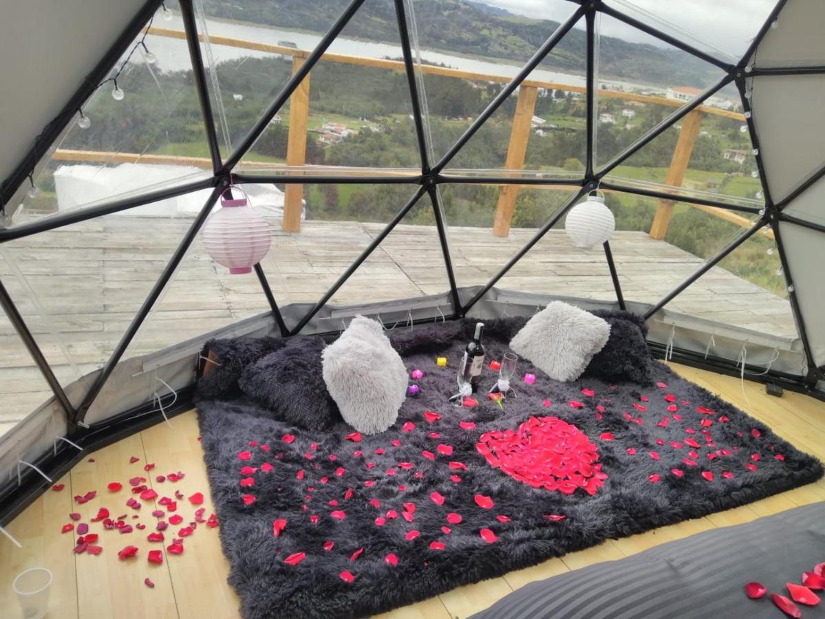 Glamping Wayra Villa Guatavita Dış mekan fotoğraf